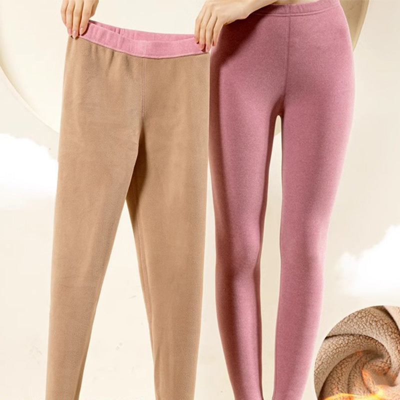 pantalon hiver slim uni, mode élégante pour femme.