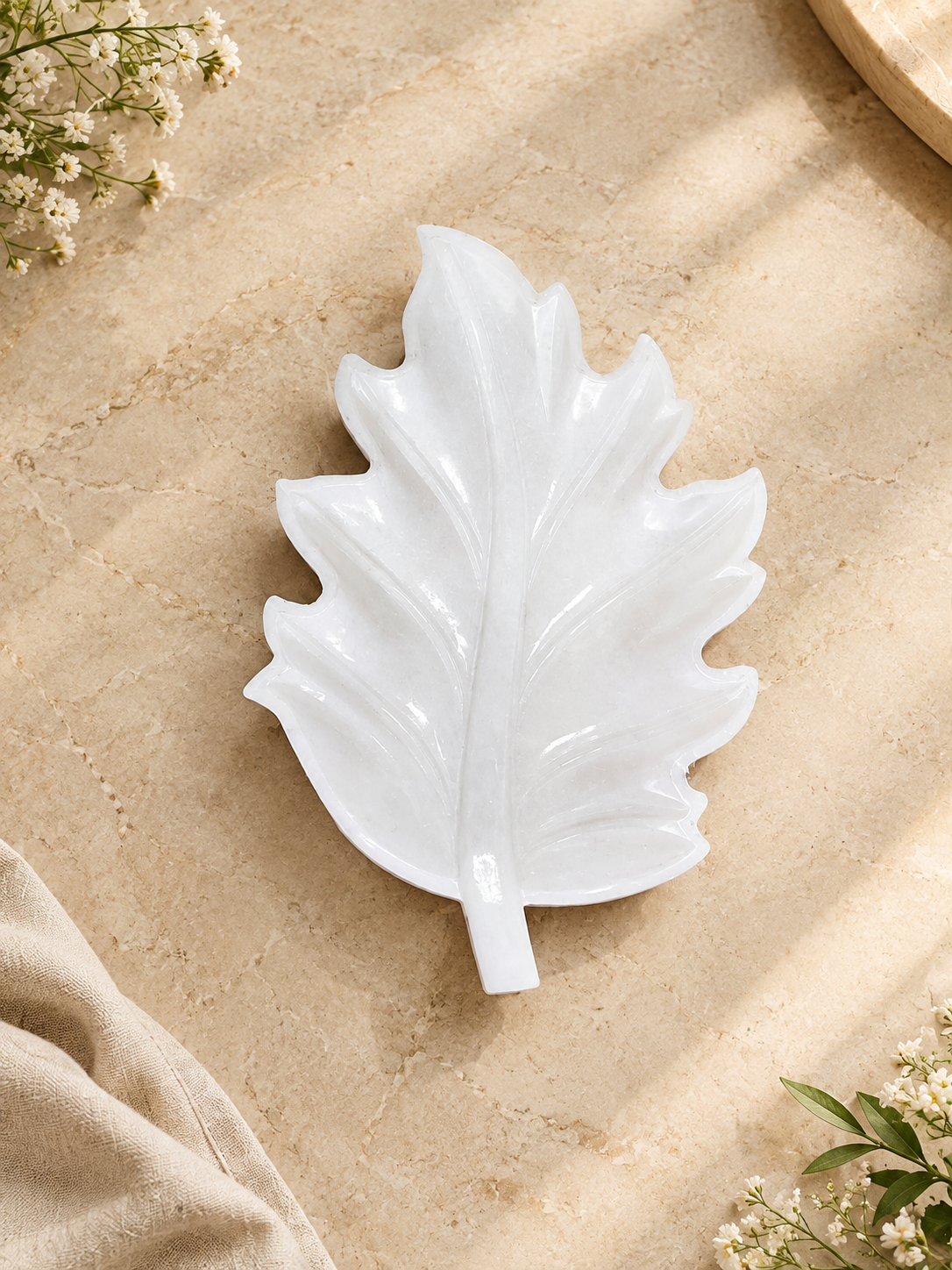 Marble Urli | Hand-Carved Decorative Bowl | Handcrafted By Stonex Handicrafts