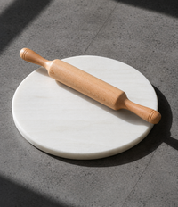 Traditional Marble Chakla Belan Set – Premium Kitchen Collection